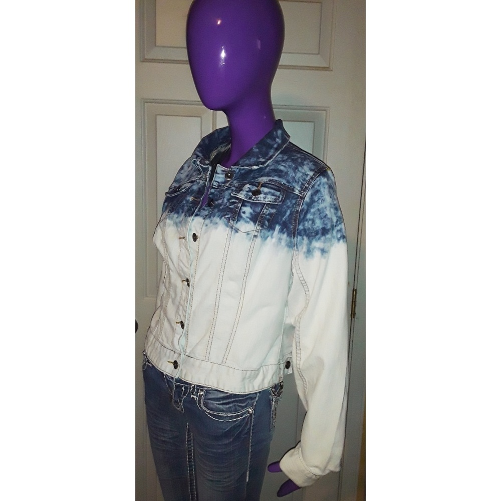 Ombre Jean Jacket